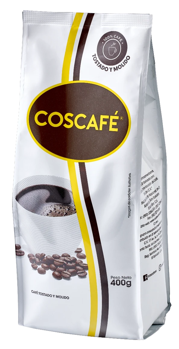 Coscafé bolsa tostado y molido 400g