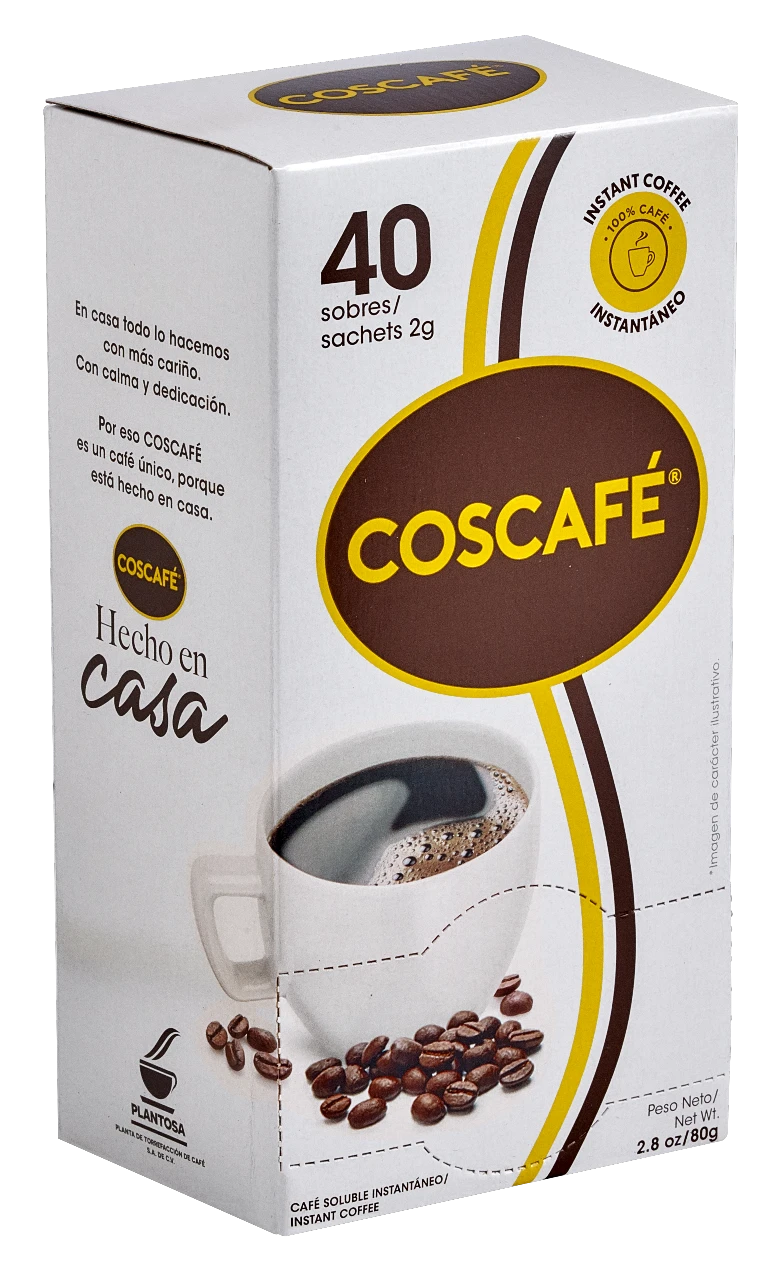 Coscafé dispensador 40 sobres 2g