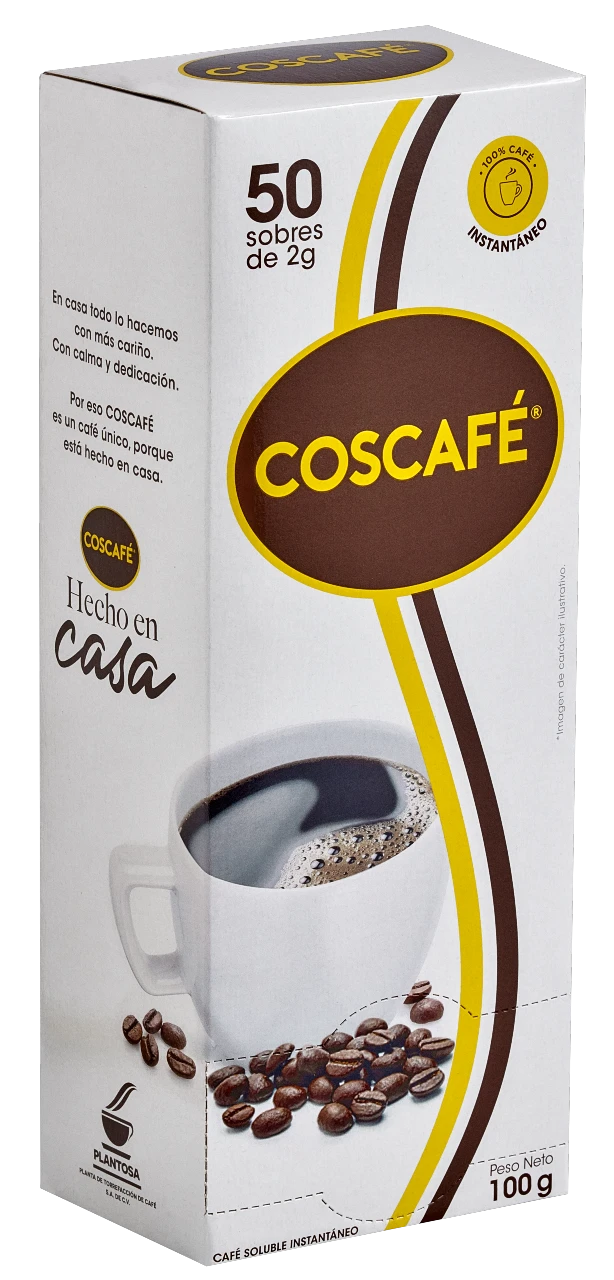 Coscafé dispensador 50 sobres 2g