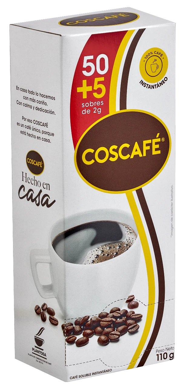Coscafé dispensador 50+5 sobres 2g