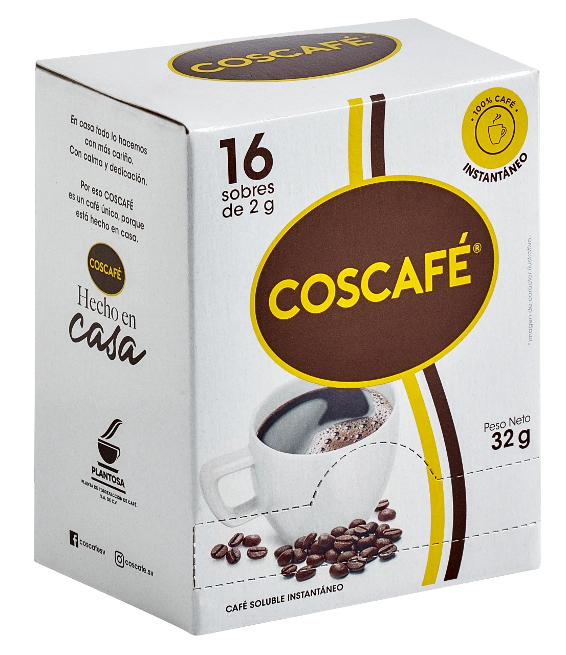 Coscafé dispensador 16 sobres 2g